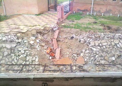 جوانب متهالكة بمبنى كلية العلوم بالاسكندرية